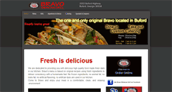 Desktop Screenshot of bravomexgrill.com